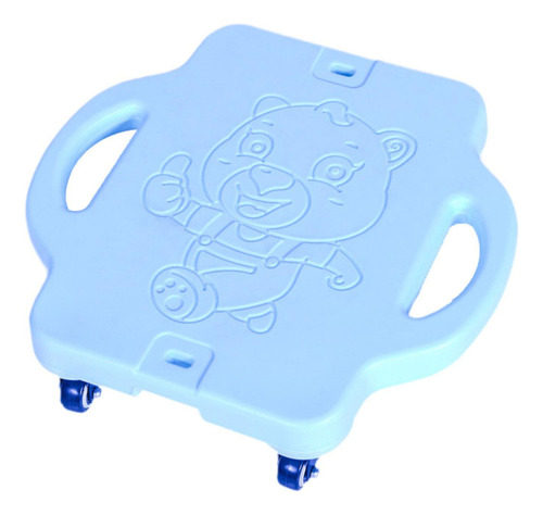 Tabla De Patinete Con Asa Para Niños, Tabla De Azul