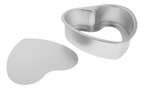 Molde Para Tartas En Forma De Corazón Anodizado 8 Pulgadas