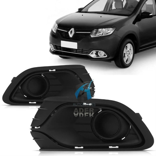 Grilla Lateral Paragolpe Renault Logan 2014 A 2021 Sin Faro