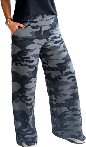 Pantalon Palazzo Modal Viscosa Super Amplio A06