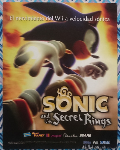 Flyers Arcade, Pinball, Rockola (189) Sonic * Divfgs (Usado)
