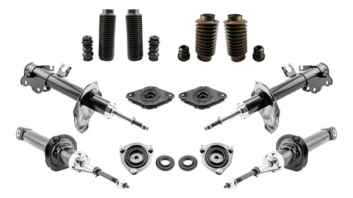 Kit Amortiguadores, Bases Y Cubrepolvos Nissan Almera