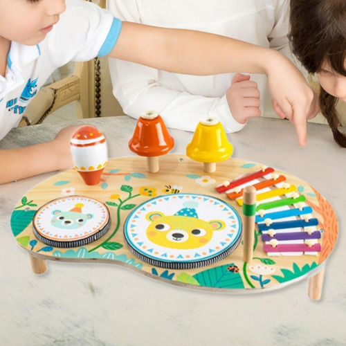 Juego De Batería Para Niños, Instrumento Musical Para