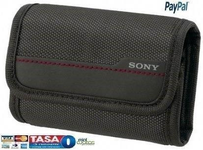 Funda Negra Original Cámara Digital Sony Lcs-bdg For S H W T