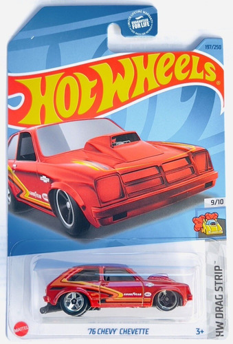 Hot Wheels Hw Drag Strip '76 Chevy Chevette 9/10