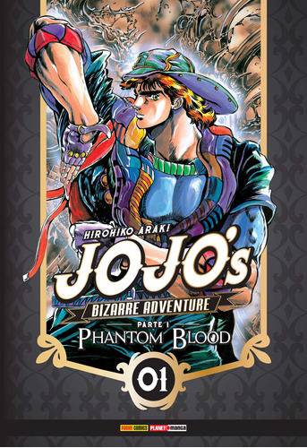 Jojo's Bizarre Adventure - Parte 1: Phantom Blood Vol. 1, de Araki, Hirohiko. Editora Panini Brasil LTDA, capa mole em português, 2022