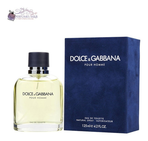 Perfume Dolce Gabbana Pour Homme 125ml Original Garantía