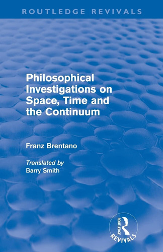 Libro: Philosophical Investigations On Space, Time And The