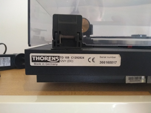 Tocadiscos Thorens Td 158 Impecable Estado Negro (Usado)