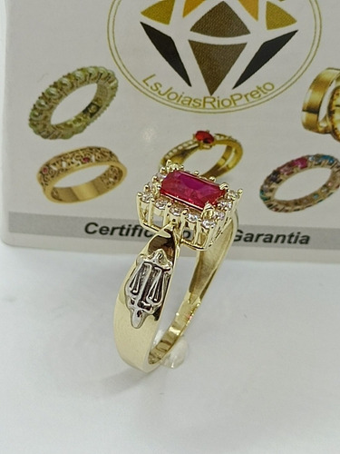 Anel De Formatura Feminino Direito Ouro 10k
