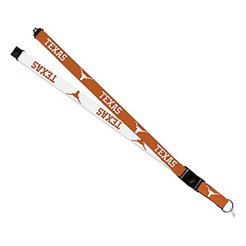 Texas Longhorns Ncaa Officially Licensed Lanyard. Doubl...