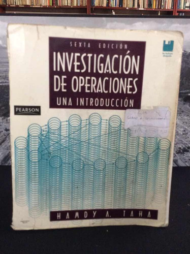 Investigación De Operaciones 6 Edición Por Hamdya Taha