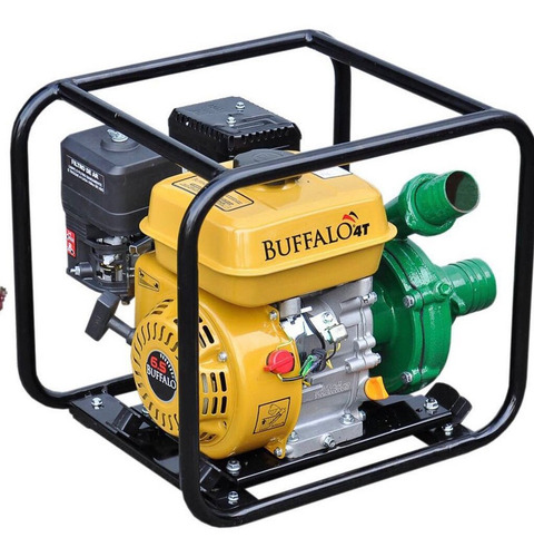 Imagem 3 de 5 de Bomba Irrigação C/ Motor 7,0 Cv Gasolina Buffalo