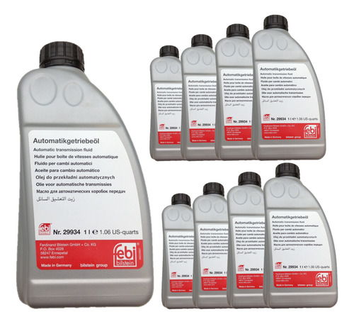 Kit 9 Óleo Do Câmbio Automático Febi 29934 Atf Dexron 3 Sint