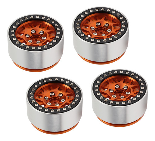Bujes De Rueda De Metal Rc, 4 Piezas, Llantas De 1.9 Pulgada