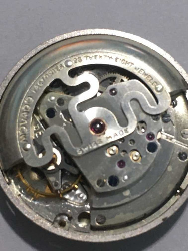 Movado Kindmatic Maquina De Relogio De Pulso Automatica.