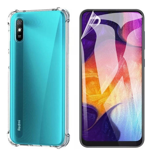 Kit Carcasa Xiaomi Redmi 9a + Lamina Hidrogel