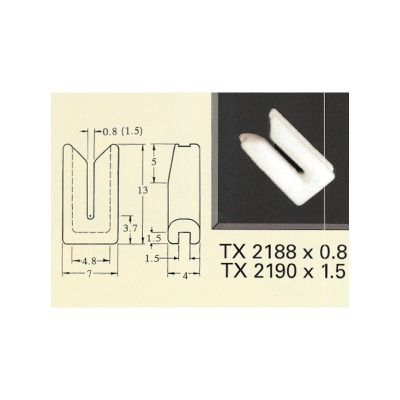 Cerámica Textil Guía Hilo Tx 2190 Paquete 4 Piezas