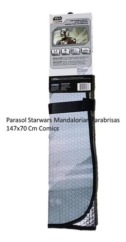 Parasol Star Wars Mandalorian Automovil 147 X 70