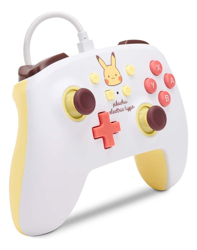 Powera ® Pikachu Elec control Alámbrico Para Nintendo Switch