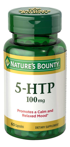 Natures Bounty 5-htp Pills E Suplemento Dietético, Apoia Um