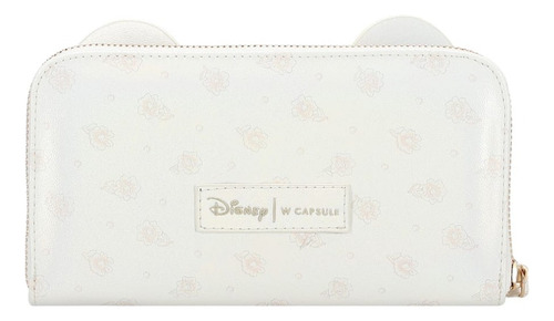 Cartera Para Mujer Minnie W Capsule Blanco Hbdonner22cw Diseño De La Tela Gráfico