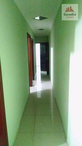 Imagem 16 de 21 de Casa Com 3 Dormitórios À Venda, 172 M² Por R$ 360.000 - Parque Nova Carioba - Americana/sp - Ca1045