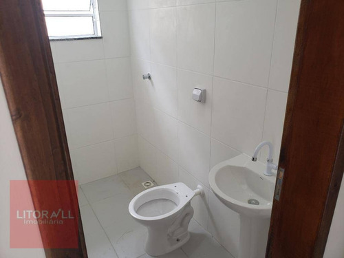 Casa Com 1 Dormitório À Venda, 40 M² Por R$ 149.990,00 - Umuarama Parque Itanhaém - Itanhaém/sp - Ca1928