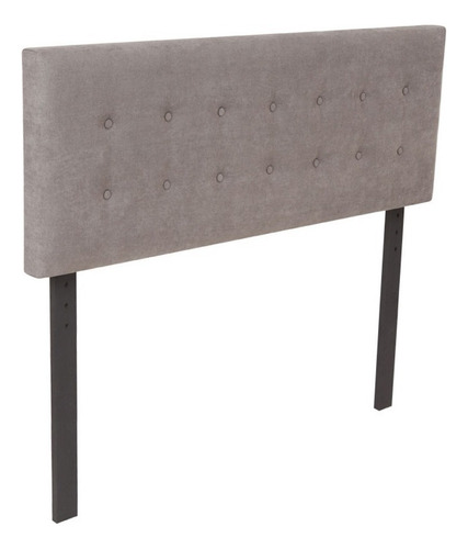 Cabecera King Size Dicasa Bilbao Gris Oscuro