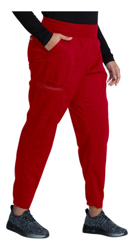 Pantalón Clínico Mujer Matrona Rojo Ww011 Cherokee 