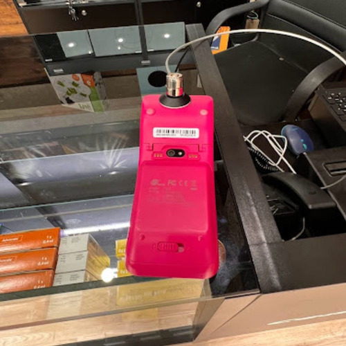 Kit Seguridad Antirrobo Maquina De Pago Pos Adhesivo