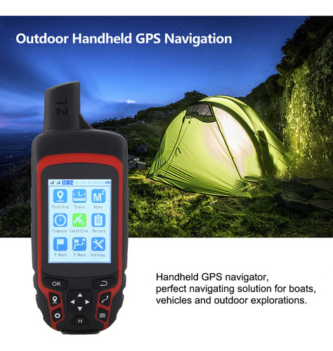 Ubicación De La Brújula De Navegación Portátil Outdoor Gps T