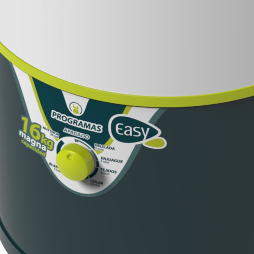 Lavadora semiautomática Easy LRE16 verde 16kg 110 V - 127 V