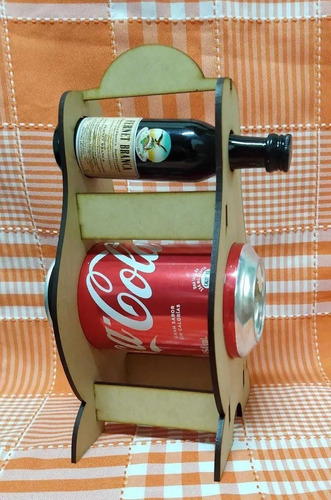 Porta Fernet Coca Cola Souvenir Caja Fibrofacil 85 Unidades