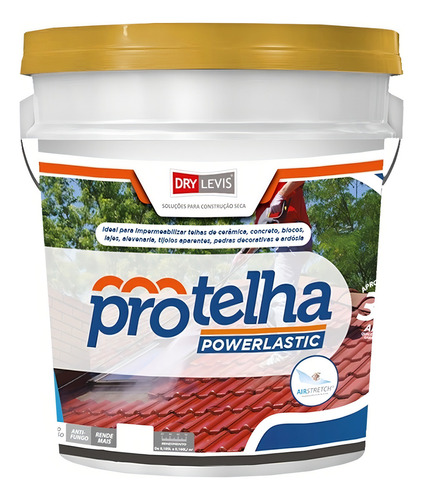 Manta Líquida P/ Telha Impermeável Protelha Powerlastic 18lt