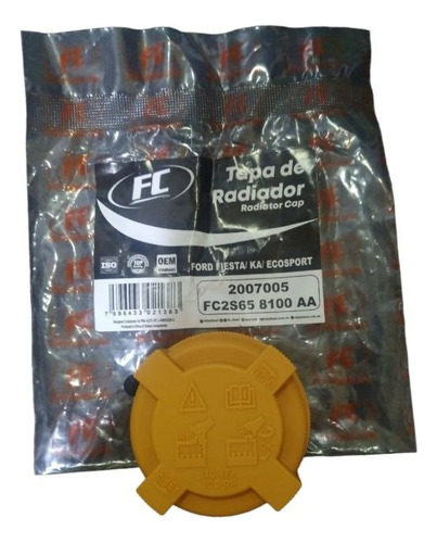 Tapa De Reservorio 2s65 8100 Aa Ford Fiesta/ Ka/ Ecosport