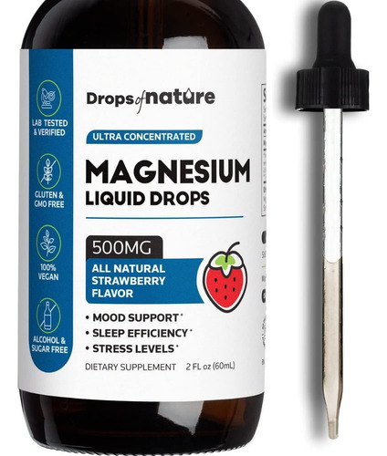 Magnesio Gotas 500 Mg Drops Of - Ml A - mL a $3412