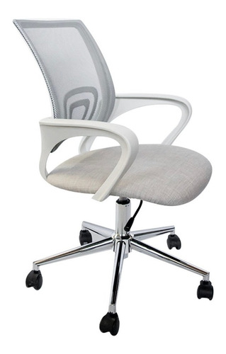 Silla Blanca Oficina Escritorio Mesh Total White Regulable