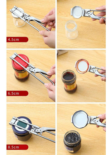 Hs 3 Abridor De Latas Ajustable De Gran Resistencia,