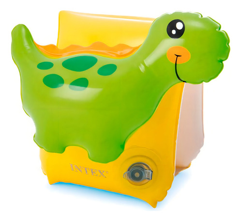 Bóia De Braço Inflável Infantil Dinossauro - Intex 56664 Cor Dino
