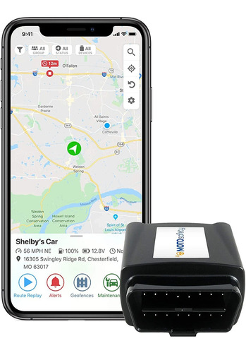 Obd Gps Vehículo Tracker Perseguidor Del Coche Oculto ...