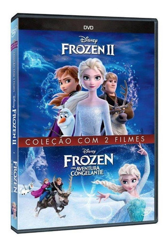Kit Dvd - Frozen Coleção Com 2 Filmes
