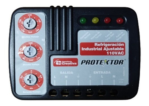 Protector De Voltaje Bornera Ajustable 110v Protektor