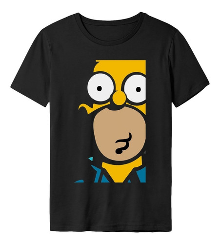 Polo Personalizado Personaje Animado Homero Simpson