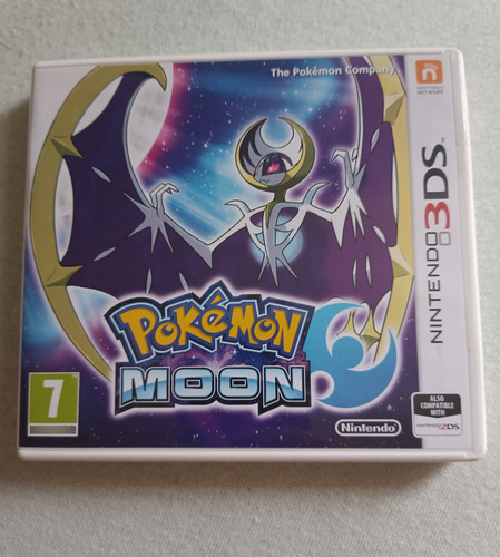 Apenas Caixa Pokémon Moon 3ds (Usado)