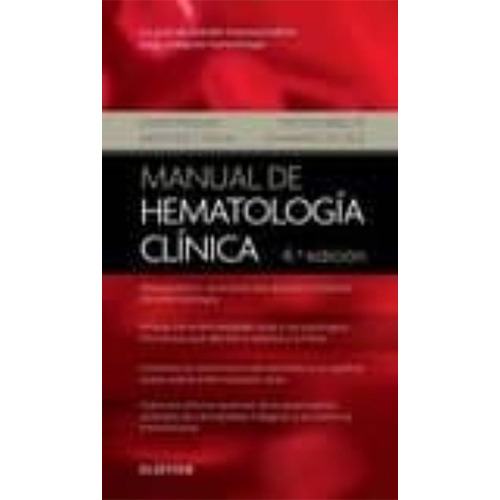 Manual De Hematologia Clinica 4º Edicion