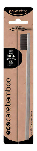 Escova Dental Eco Care Bamboo 100% Biodegradável Powerdent