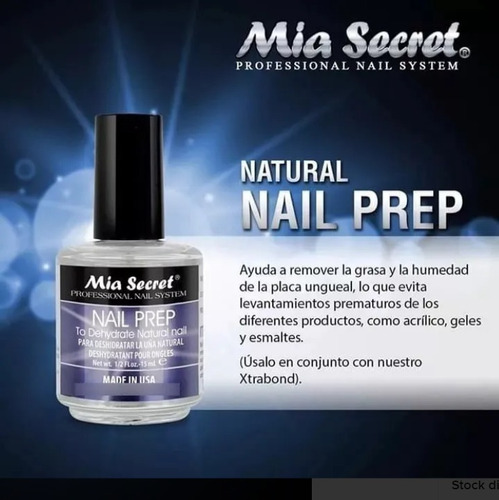 Nail Prep Mia Secret X 14 Ml