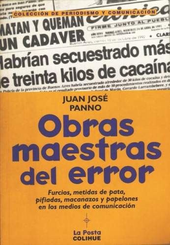 Obras Maestras Del Error - Juan Jose Panno