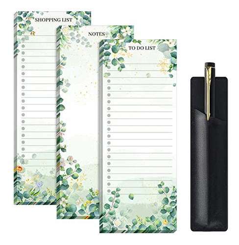 3 Sets Magnet Notepad List Pads Funny Memo Magnetic Gro...